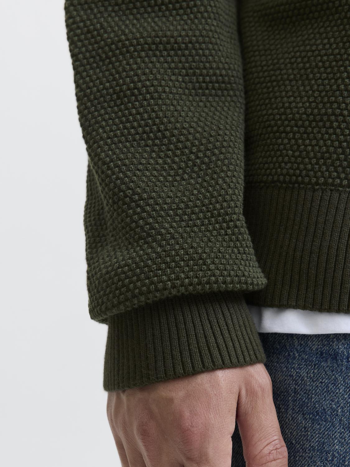 JJEGLOBE KNIT CREW NECK